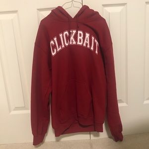 David Dobrik Clickbait Hoodie small
